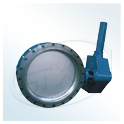 Hydraulic double eccentric hard sealing butterfly valve