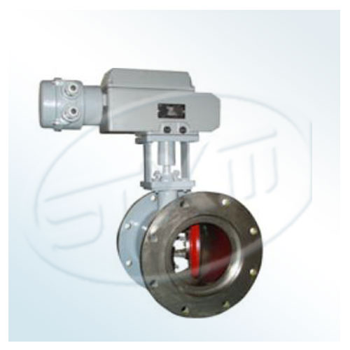 Electric double eccentric butterfly valve